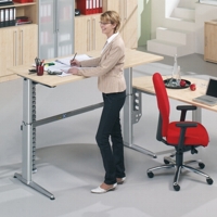 Bewegtes Büro